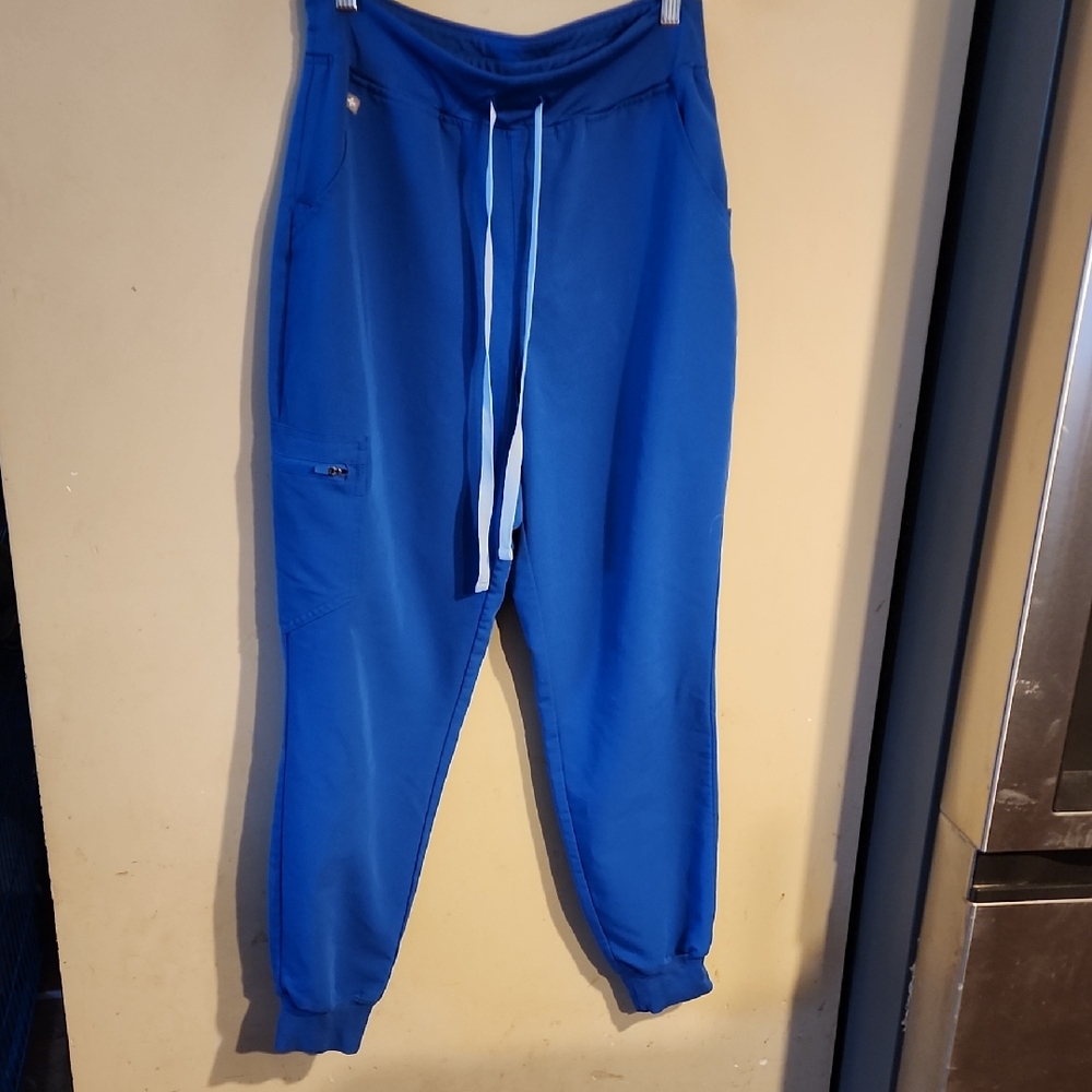 Figs Men's Vibrant Blue Joggers